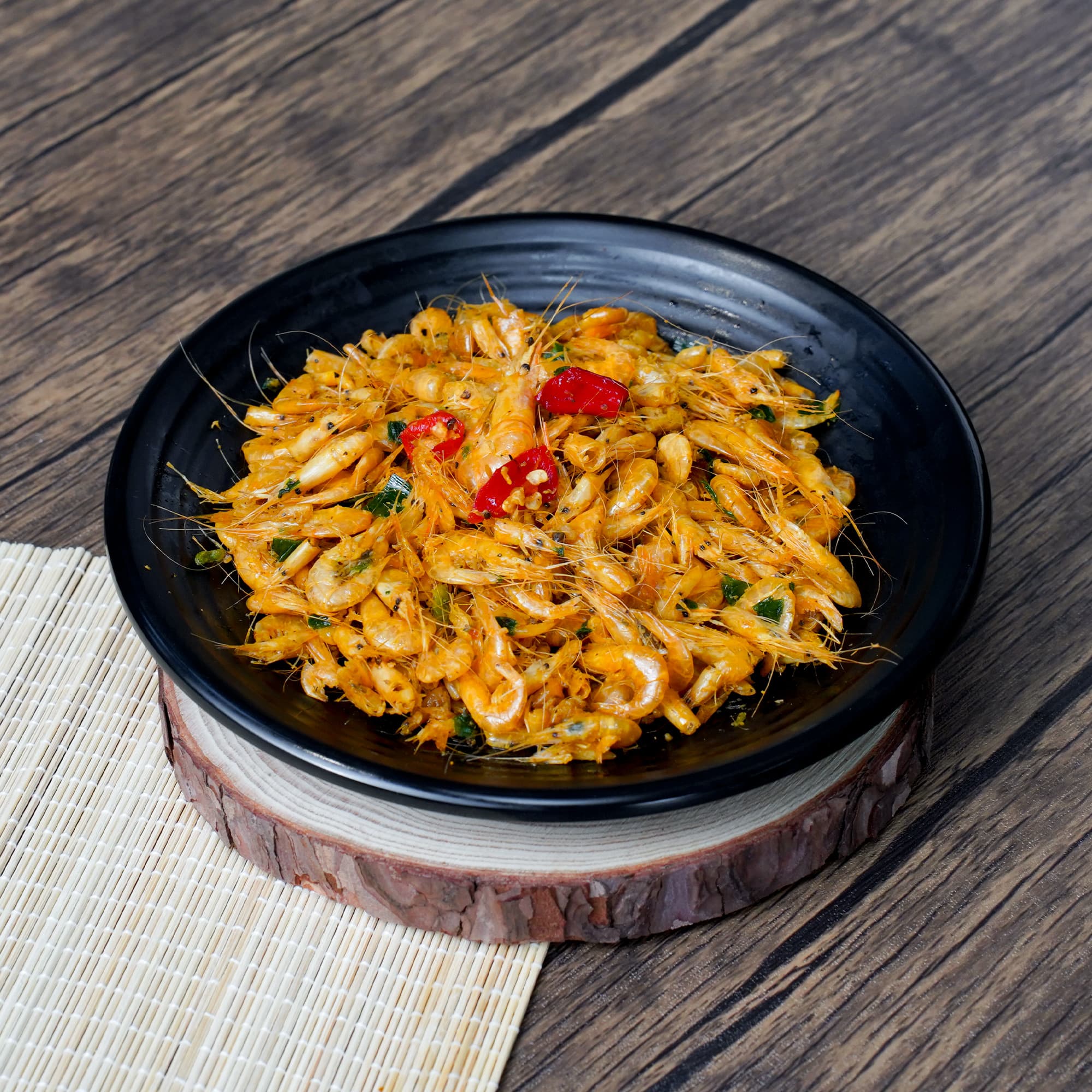 Tép đồng rang mặn