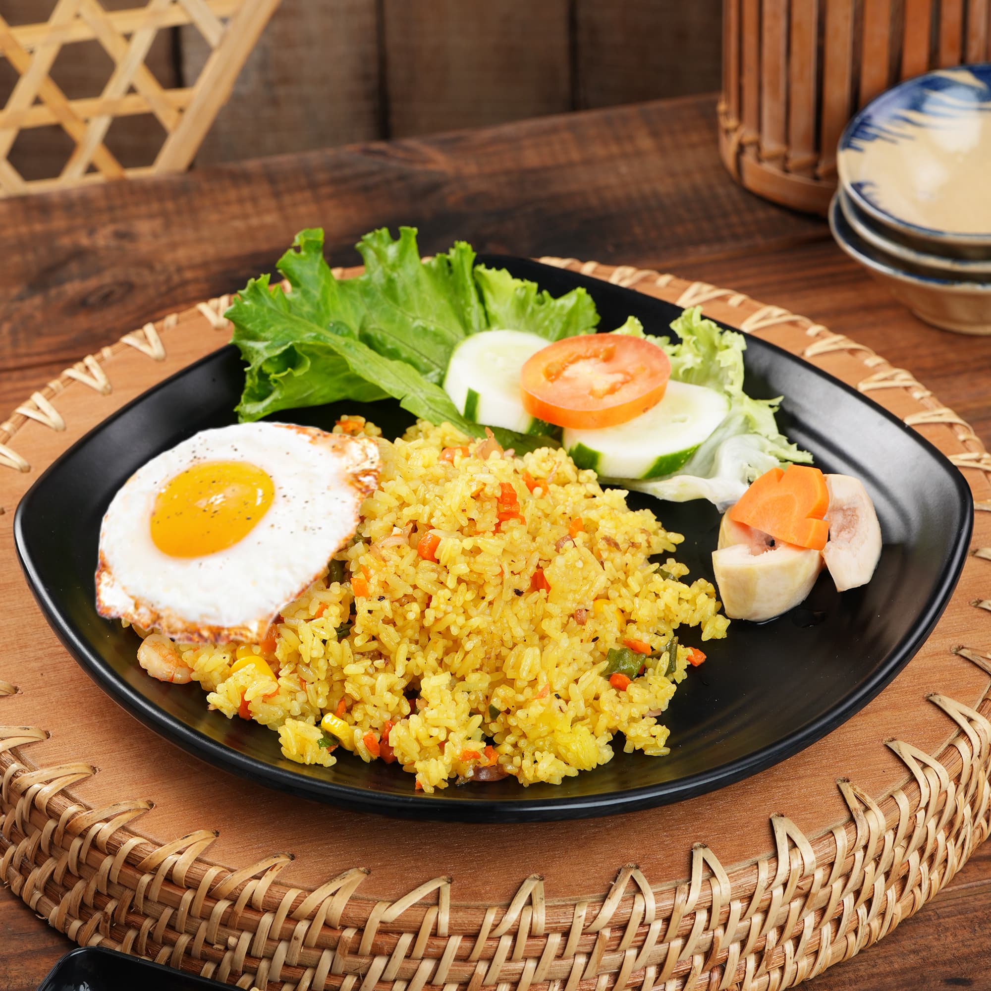 Cơm chiên hải sản